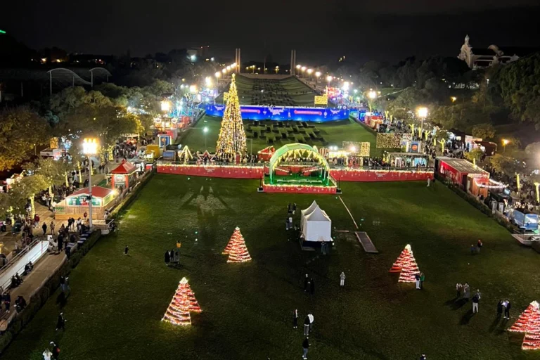Correu (quase) tudo bem. Luzes de Natal já brilham em Lisboa