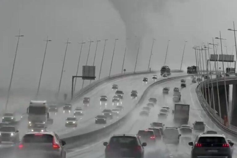 Fenómeno registado em Lisboa foi mesmo um tornado